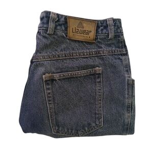 Vintage LizWear‎ Union Made Dark Washed Mom Jeans 14 Womens